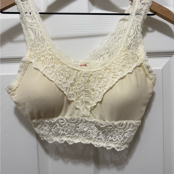 Altar'd State Cream Lace Bralette - Picture 1 of 4